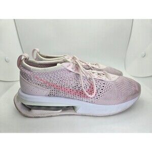 Nike Air Max Flyknit Racer Shoes Women's 8.5 Soft Pink Running Athletic Sneakers